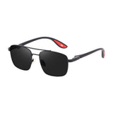 Dervin UV Protected Driving Pilot Square Metal Body Sunglasses for Men and Women