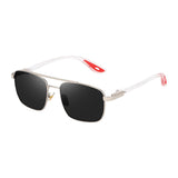 Dervin UV Protected Driving Pilot Square Metal Body Sunglasses for Men and Women