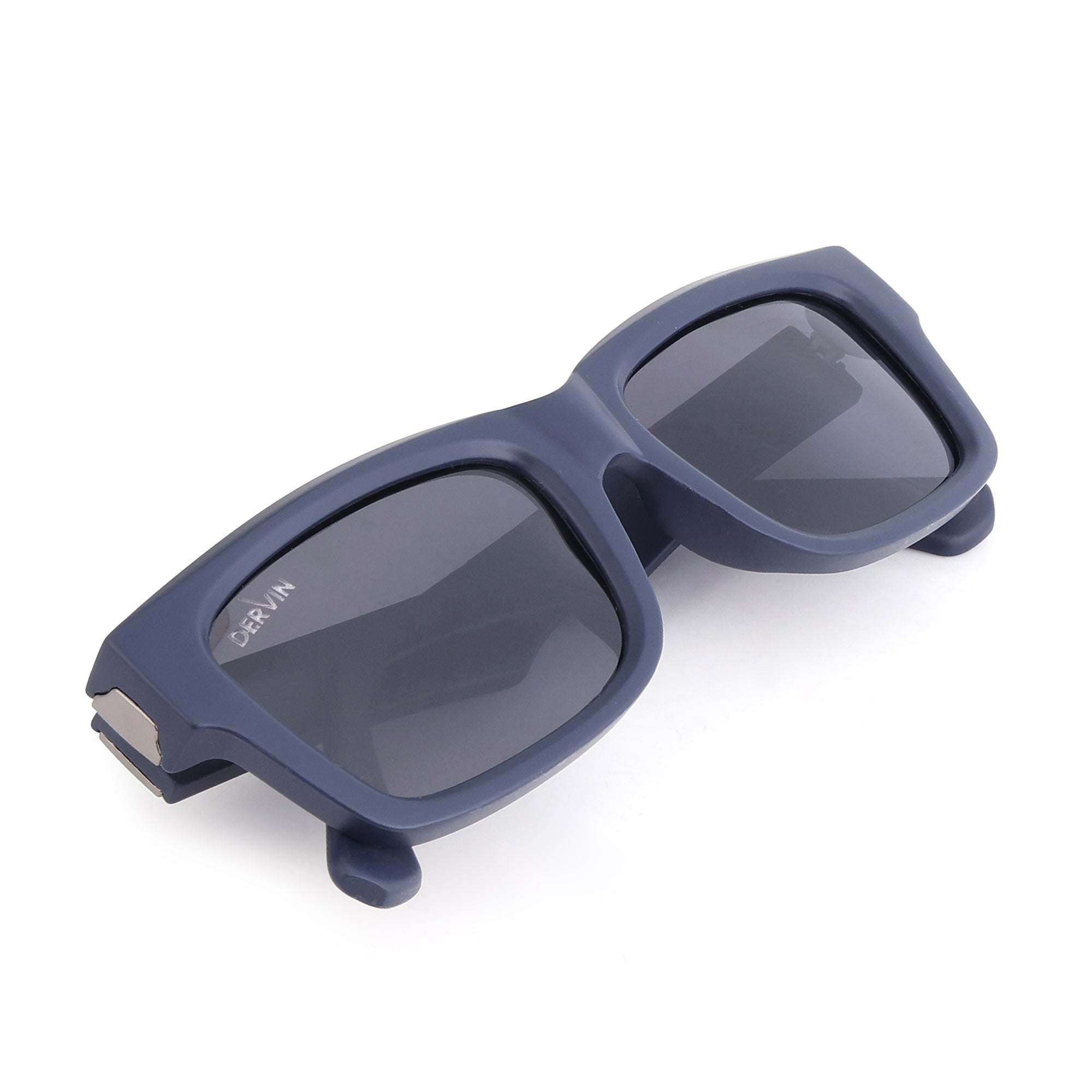 Dervin UV Protection Polarized Rectangular Sunglasses for Men and Women