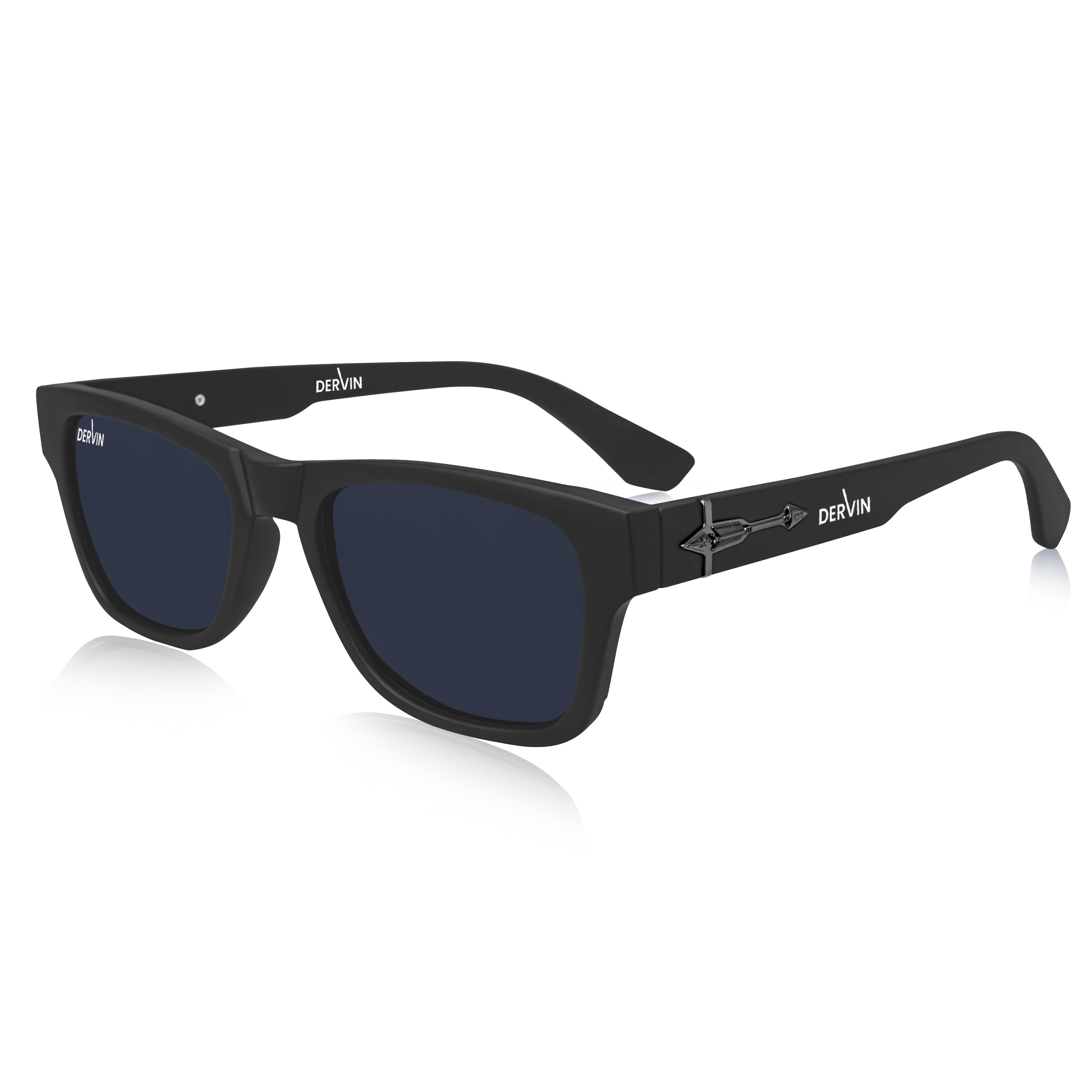 Dervin UV Protection Polarized Rectangular Sunglasses for Men and Women
