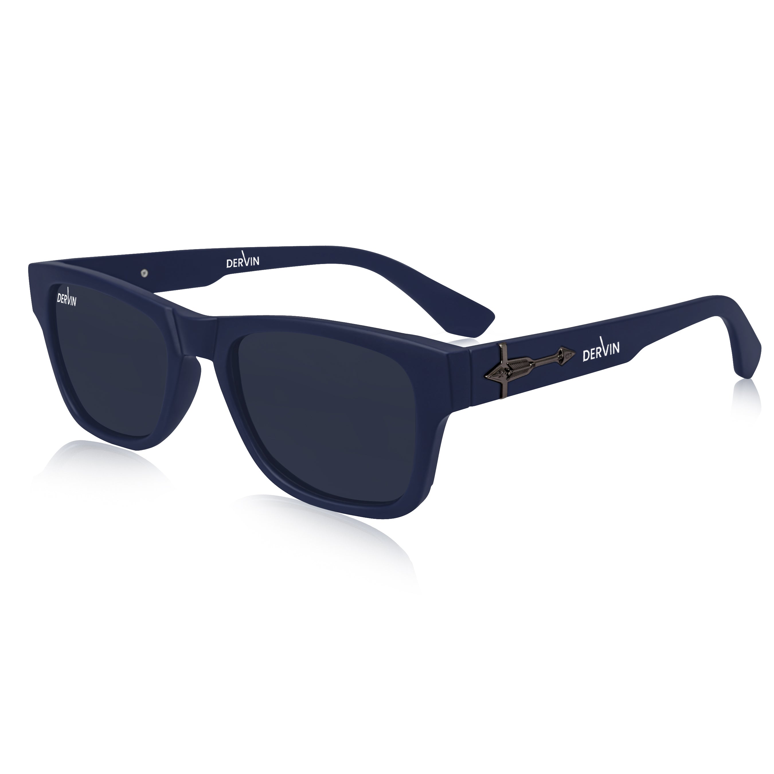 Dervin UV Protection Polarized Rectangular Sunglasses for Men and Women