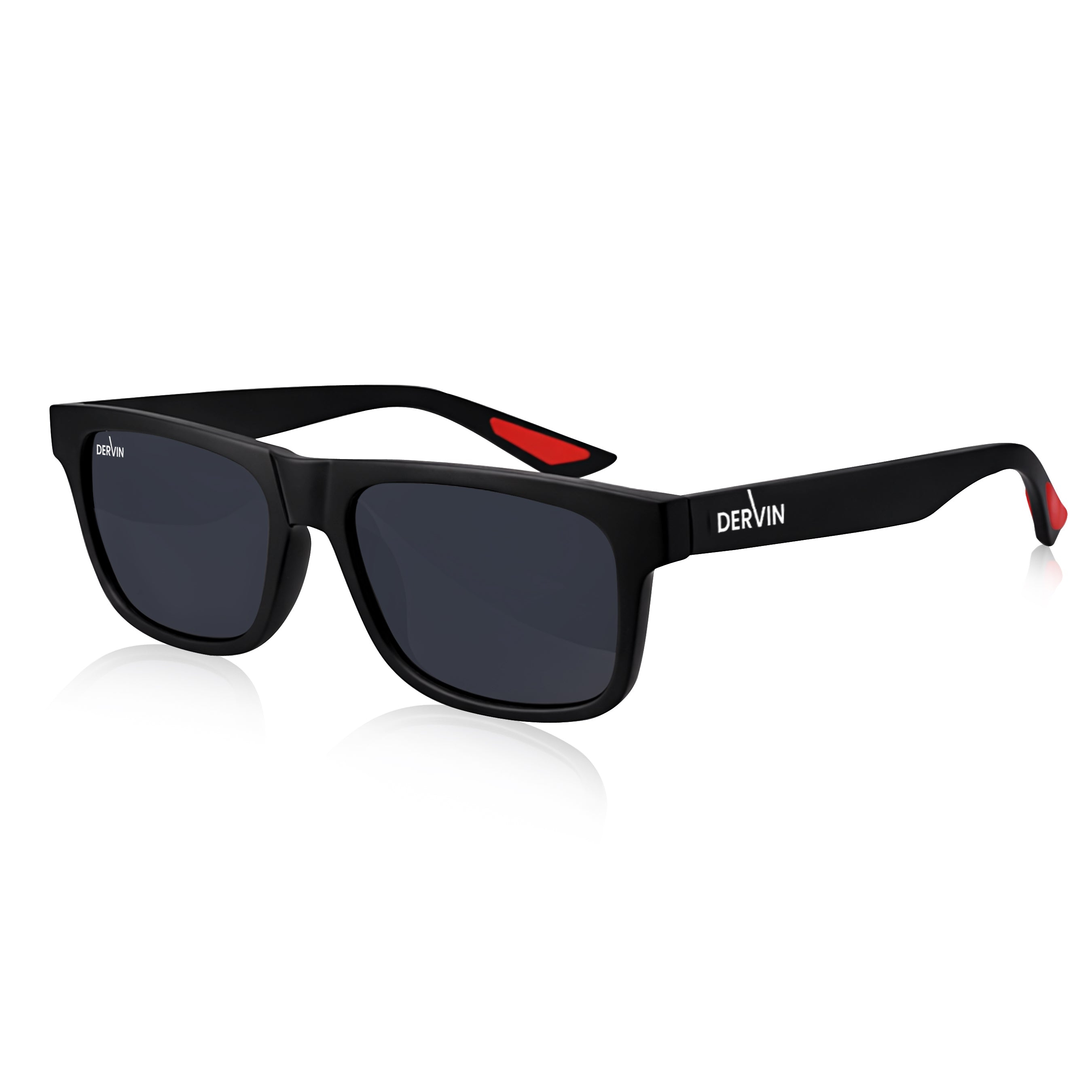 Dervin UV Protection Polarized Rectangular Sunglasses for Men and Women | Shades for Men & Women