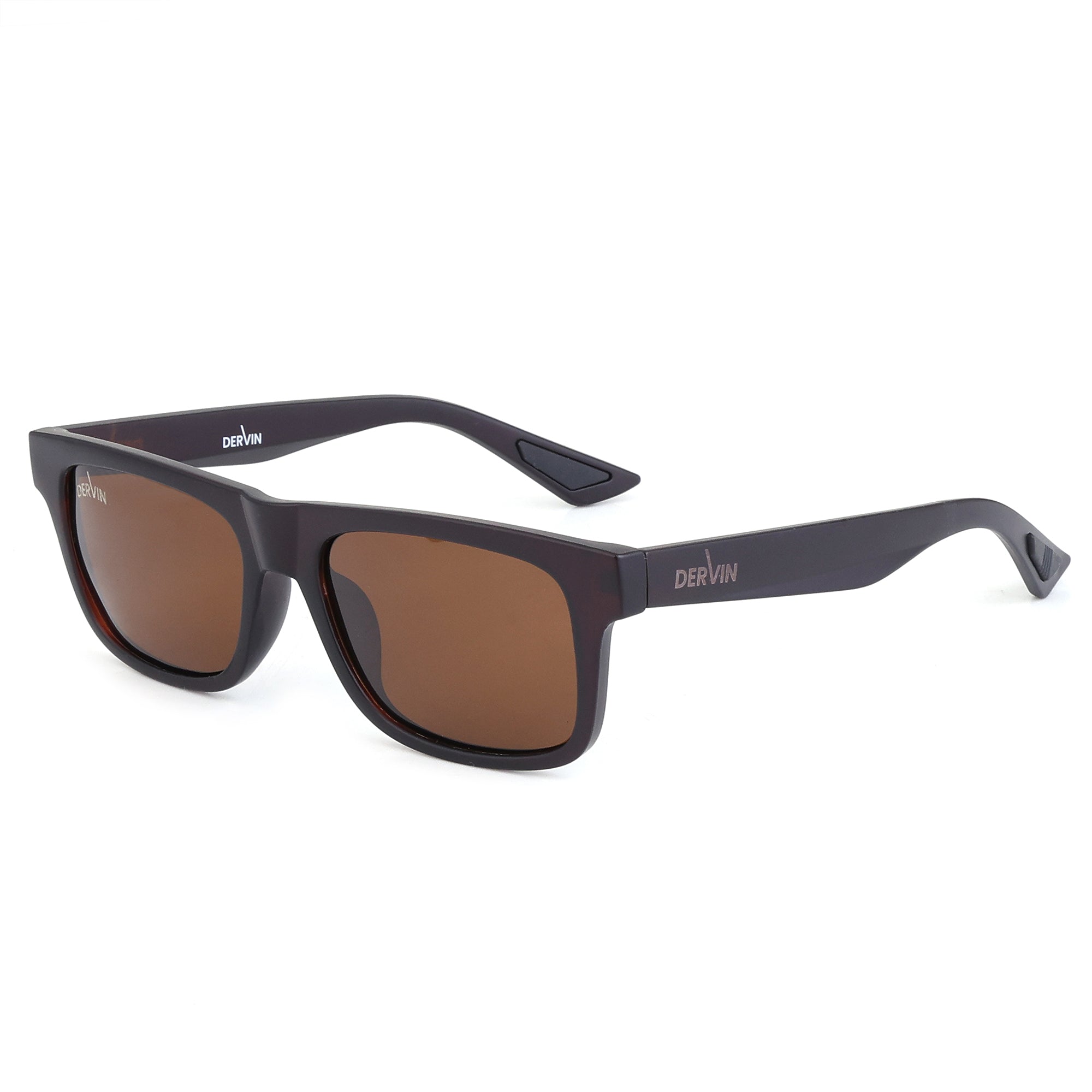 Dervin UV Protection Polarized Rectangular Sunglasses for Men and Women | Shades for Men & Women