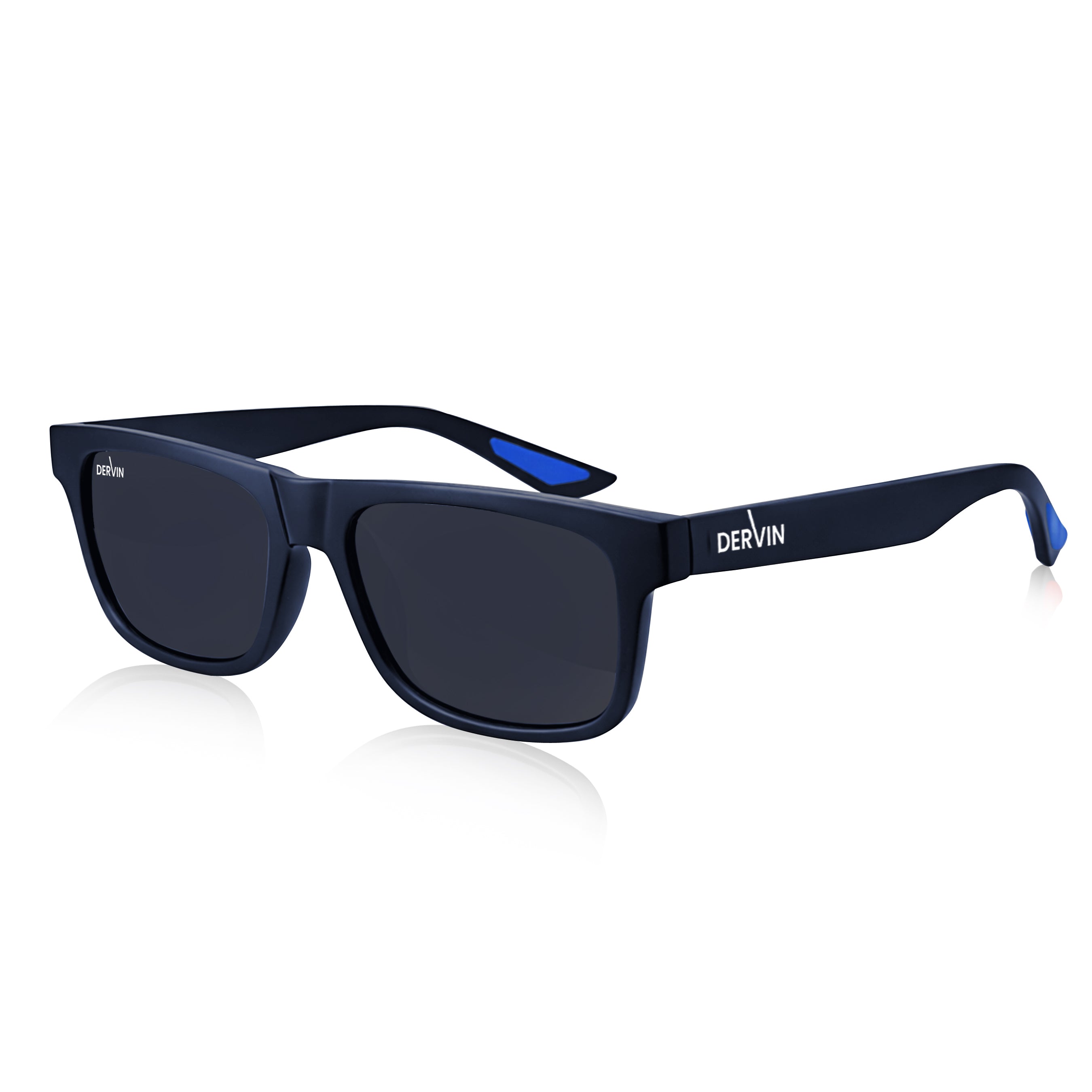 Dervin UV Protection Polarized Rectangular Sunglasses for Men and Women | Shades for Men & Women
