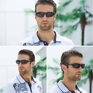 UV Protected Polarized Sports Sunglasses for Men Driving Cricket Fishing Cycling Sunglasses - Dervin