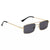 Dervin Ultra Light UV 400 Rectangular Sunglasses for Men & Women (Black)