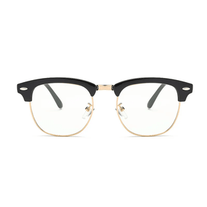 Dervin Blue Light Blocking Blue Cut Zero Power anti-glare Square Eyeglasses, Frame for Eye Protection from UV by Computer/Tablet/Laptop/Mobile - Dervin