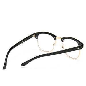 Dervin Blue Light Blocking Blue Cut Zero Power anti-glare Square Eyeglasses, Frame for Eye Protection from UV by Computer/Tablet/Laptop/Mobile - Dervin