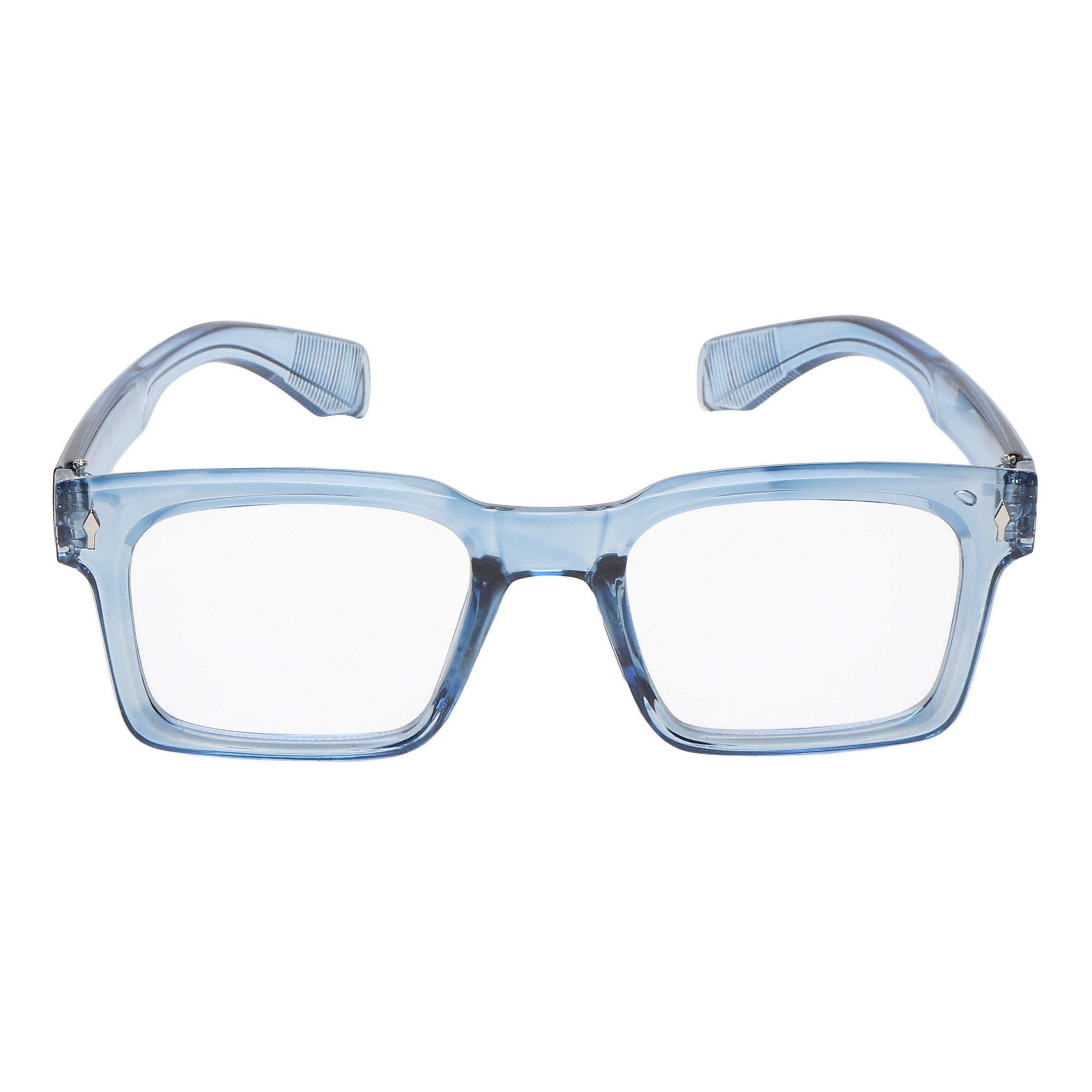 Dervin Clear Lens Square Sunglasses/Frames for Men and Women - Dervin