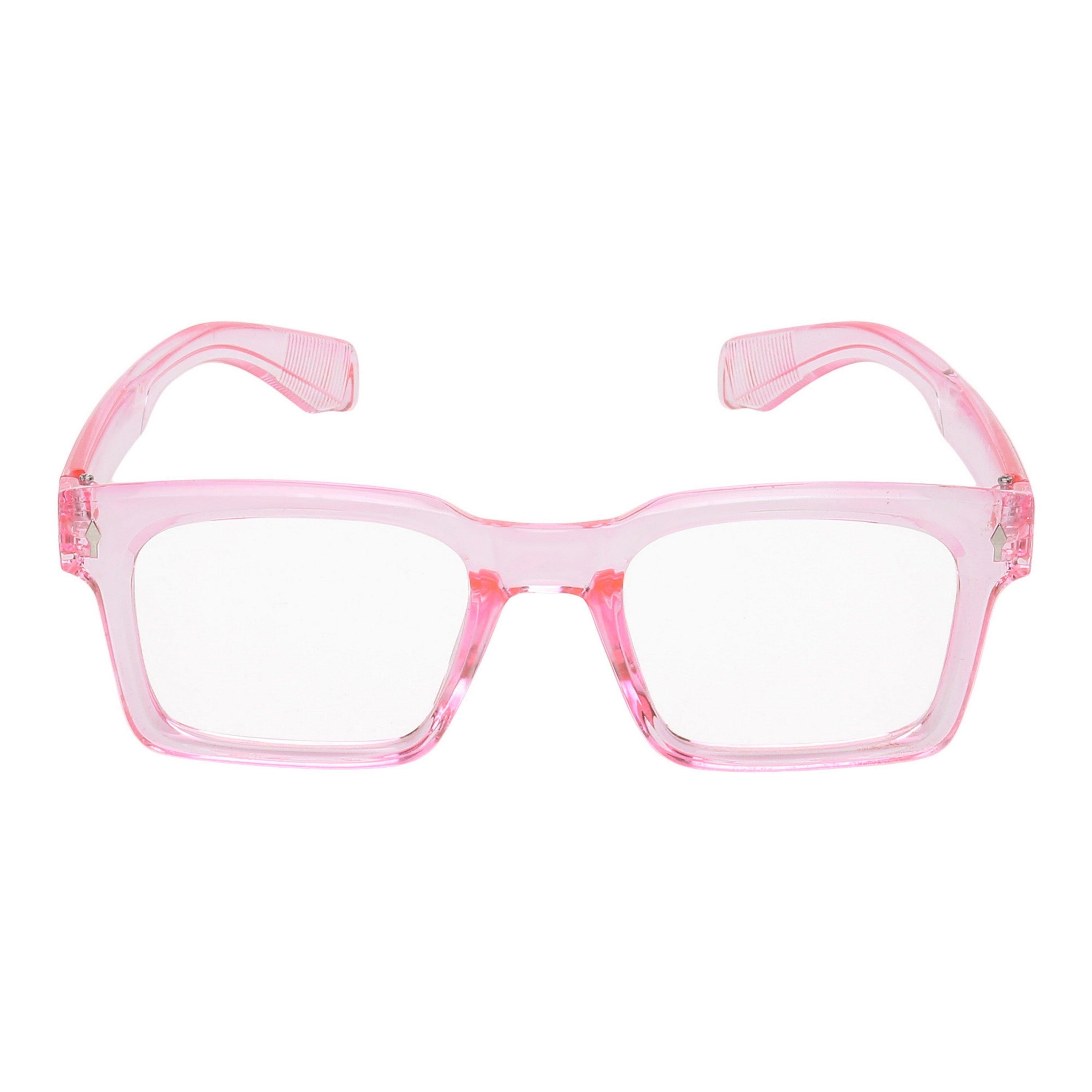 Dervin Clear Lens Square Sunglasses/Frames for Men and Women - Dervin