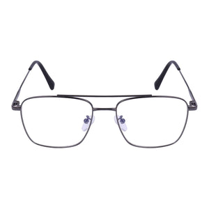 Dervin Blue Light Blocking Blue Cut Zero Power anti-glare Retro Square Eyeglasses, Frame for Eye Protection from UV by Computer/Tablet/Laptop/Mobile (Golden) - Dervin