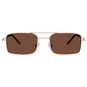Dervin Ultra Light UV 400 Rectangular Sunglasses for Men & Women - Dervin