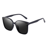 Dervin Oversized Square Frame Cute Trendy Classic Simple Women Sunglasses