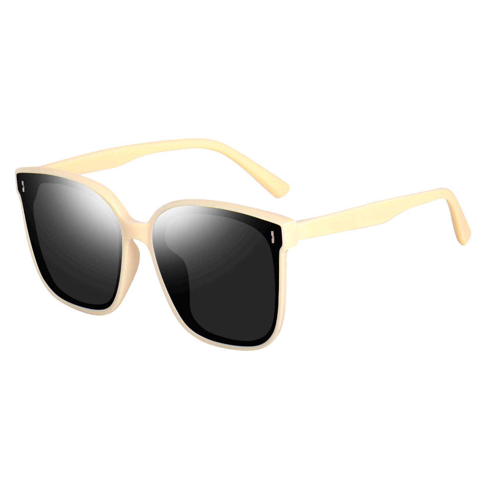 Dervin Oversized Square Frame Cute Trendy Classic Simple Women Sunglasses