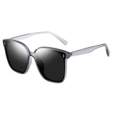 Dervin Oversized Square Frame Cute Trendy Classic Simple Women Sunglasses