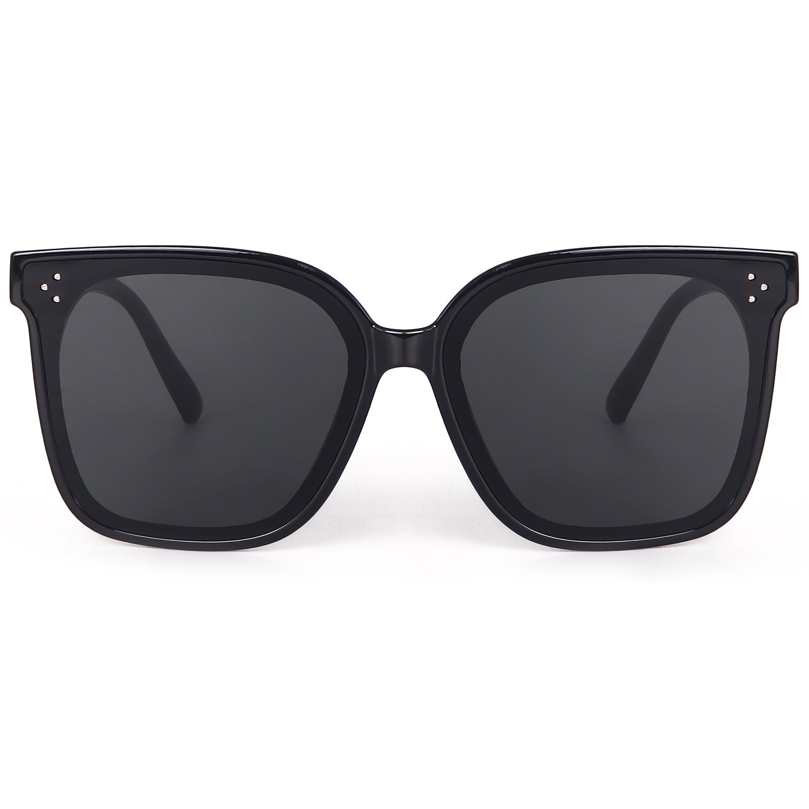 Dervin Retro Oversized Square Trendy Classic Sunglasses Shades for Women