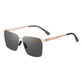 Dervin UV Protected Rectangular Sunglasses for Men & Women | Latest Trendy Design | Lightweight & Stylish Eyewear (Large Size)