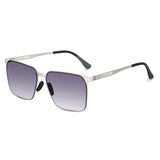 Dervin UV Protected Rectangular Sunglasses for Men & Women | Latest Trendy Design | Lightweight & Stylish Eyewear (Large Size)