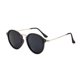 Dervin UV-Protected Round Fashion Sunglasses for Women – Stylish Eyewear Frame