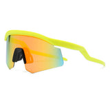 Dervin Non Polarized Oversized Sports Sunglasses for Men Women, Outdoor Cricket Cycling Hiking Fishing Sunglasses
