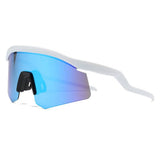 Dervin Non Polarized Oversized Sports Sunglasses for Men Women, Outdoor Cricket Cycling Hiking Fishing Sunglasses