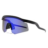 Dervin Non Polarized Oversized Sports Sunglasses for Men Women, Outdoor Cricket Cycling Hiking Fishing Sunglasses