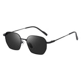 Dervin UV Protected Retro Hexagonal Sunglasses for Men & Women