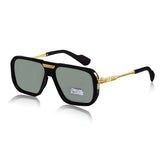 Dervin UV Protected Polarized Square Sunglasses for Men and Women