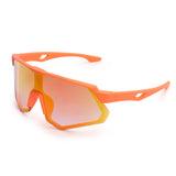Dervin One Piece Shield Sports Oversized Visor Non Polarized Sunglasses for Men Women, Outdoor Cricket Cycling Hiking Fishing Sunglasses