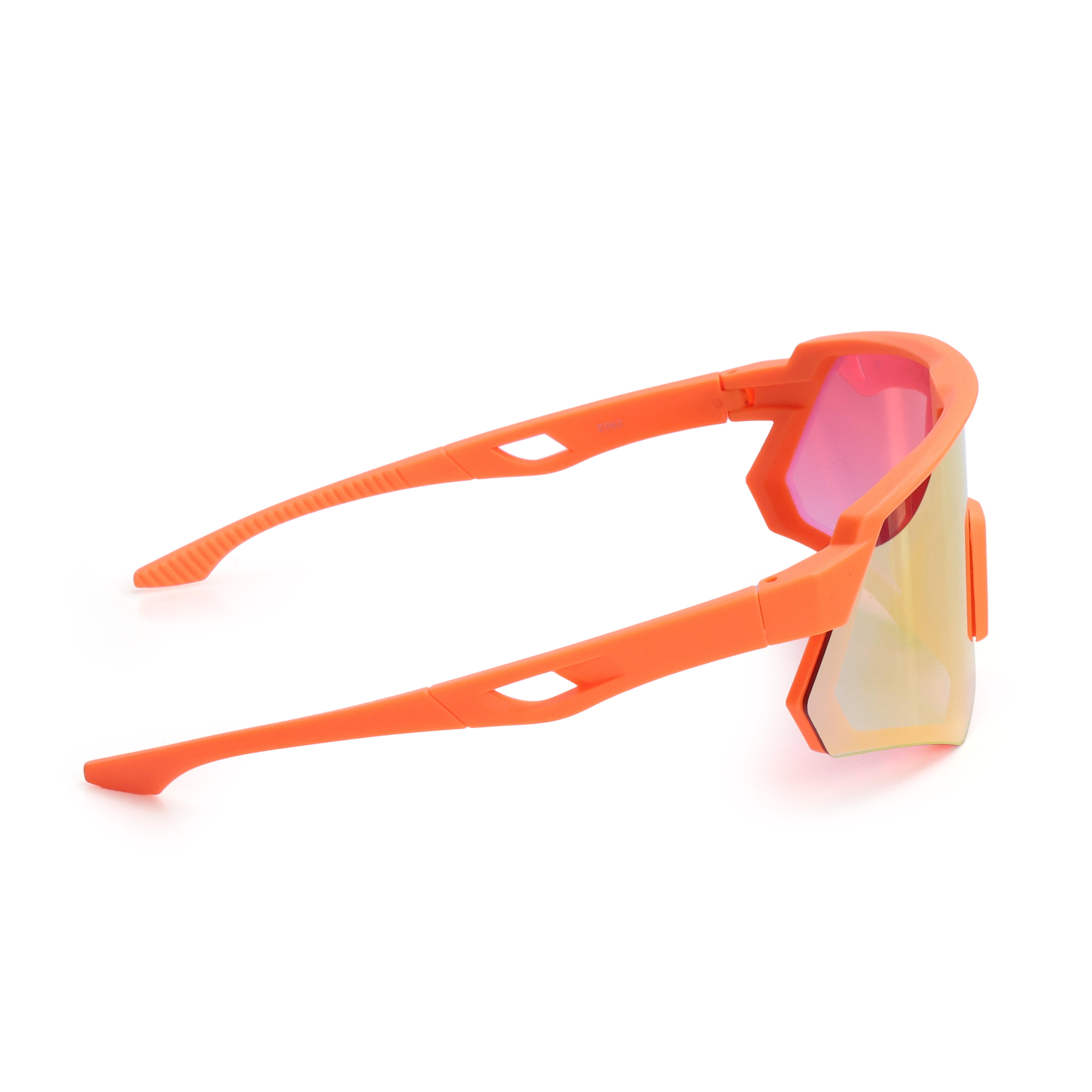 Dervin One Piece Shield Sports Oversized Visor Non Polarized Sunglasses for Men Women, Outdoor Cricket Cycling Hiking Fishing Sunglasses