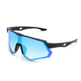 Dervin One Piece Shield Sports Oversized Visor Non Polarized Sunglasses for Men Women, Outdoor Cricket Cycling Hiking Fishing Sunglasses