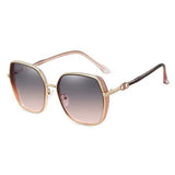 Dervin UV Protected Oversized Sunglasses for Women (Black)