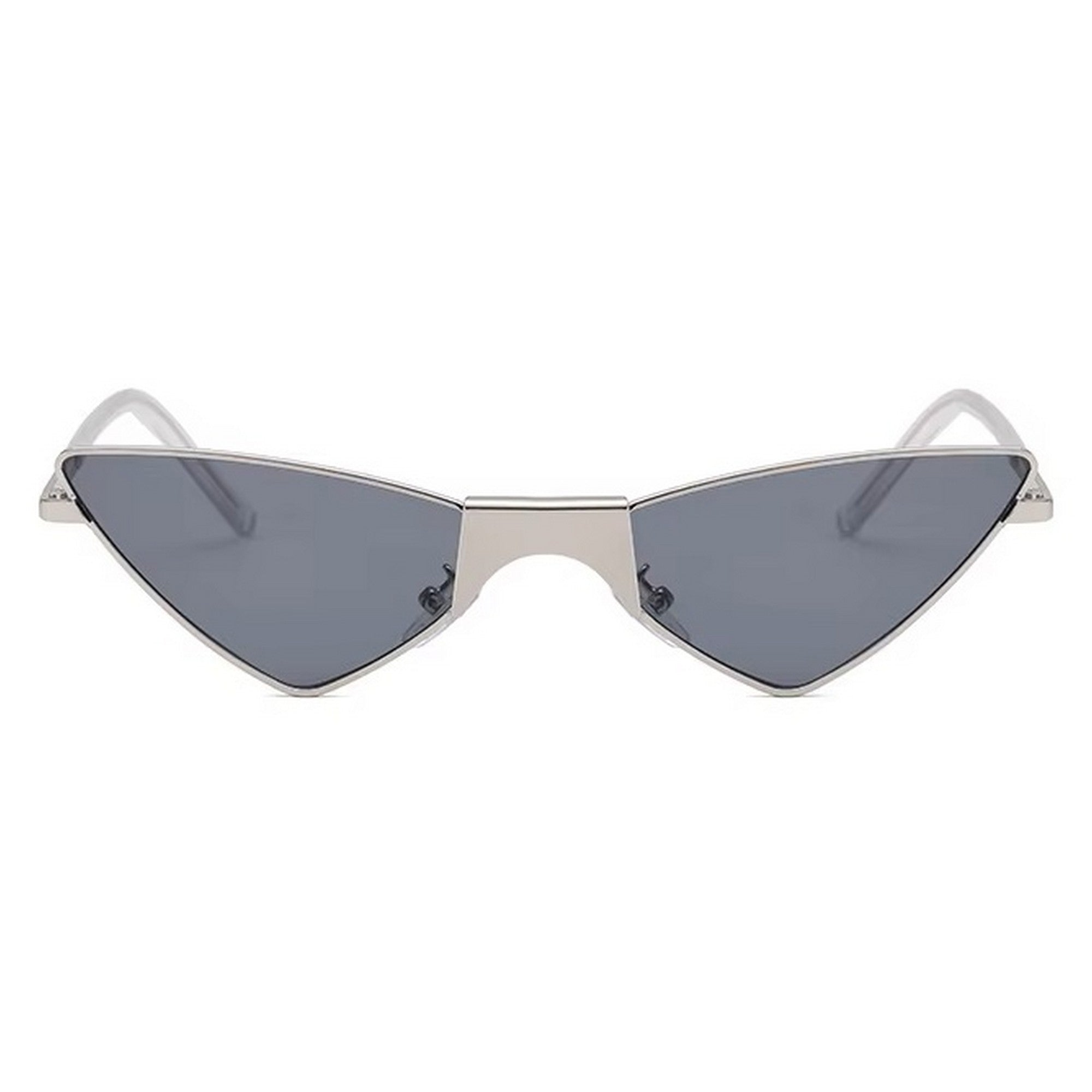 Dervin UV Protected Cat Eye Classic Retro Sunglasses for Women, Metal Frame Shades for Women