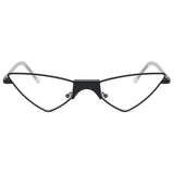 Dervin UV Protected Cat Eye Classic Retro Sunglasses for Women, Metal Frame Shades for Women