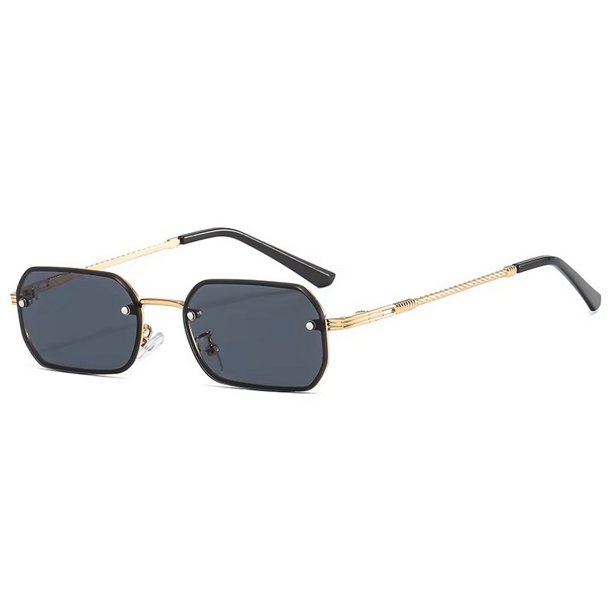 Dervin UV Protected Rectangular Sunglasses for Men and Women
