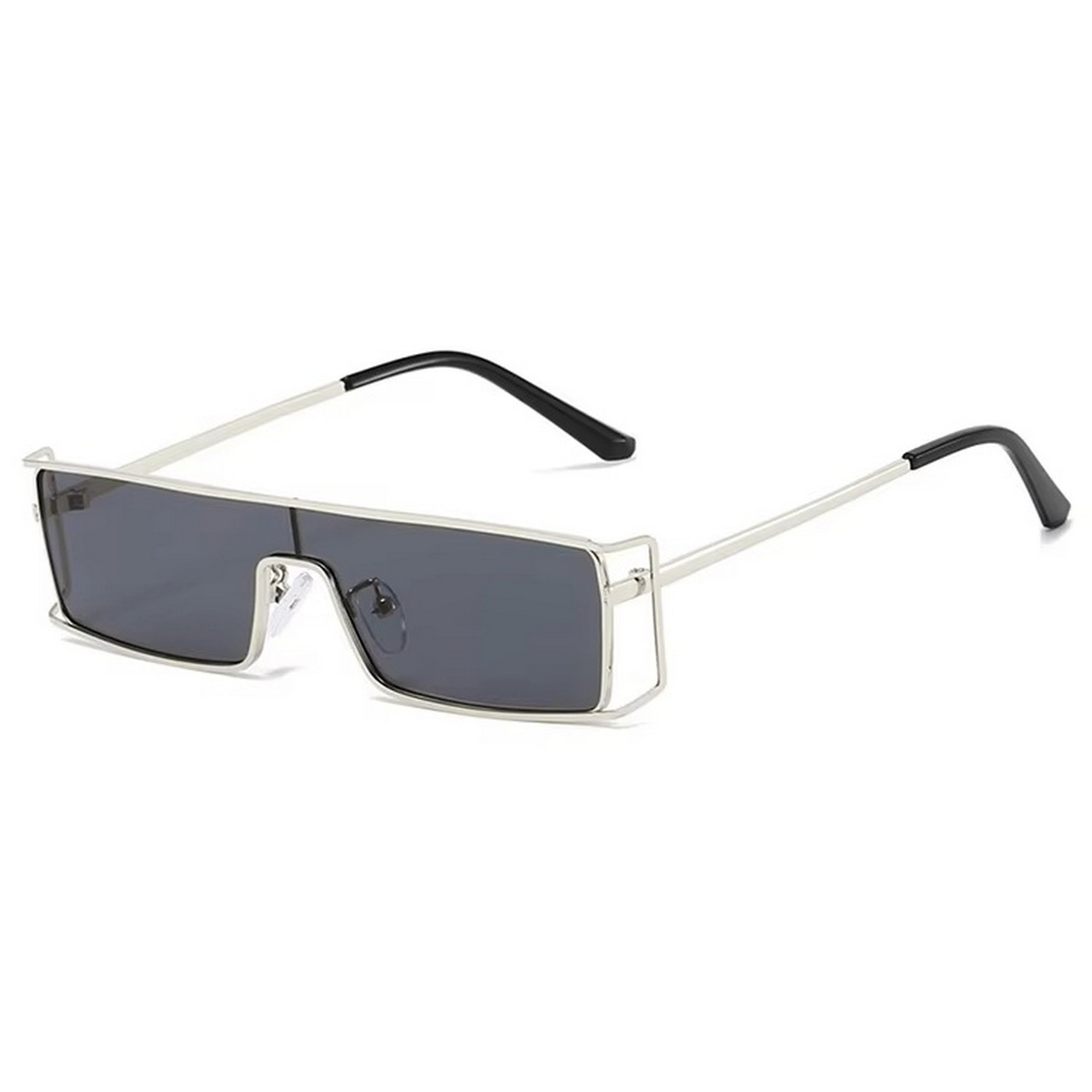 Dervin UV Protected Classic Retro Rectangular Sunglasses for Men & Women