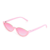 Dervin UV Protected Cat-Eye Half Frame Sunglasses for Women, Beach Travel Outdoor Sunblock for Ladies