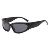 Dervin UV Protected Wraparound Y2K Sunglasses for Men & Women, Full Rim Trending & Stylish Sports Shades