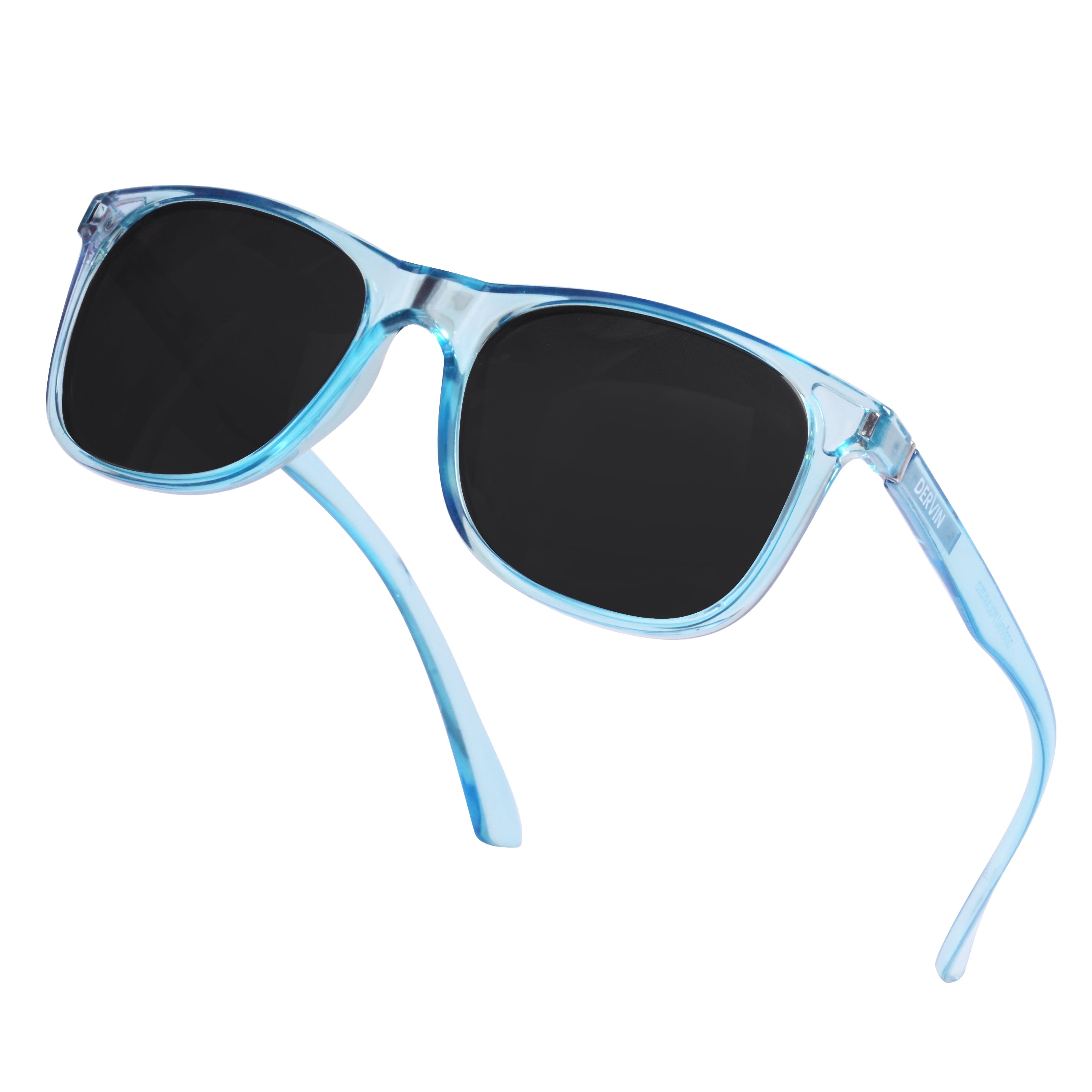 Dervin UV Protected Polarized Square Sunglasses for Men and Women