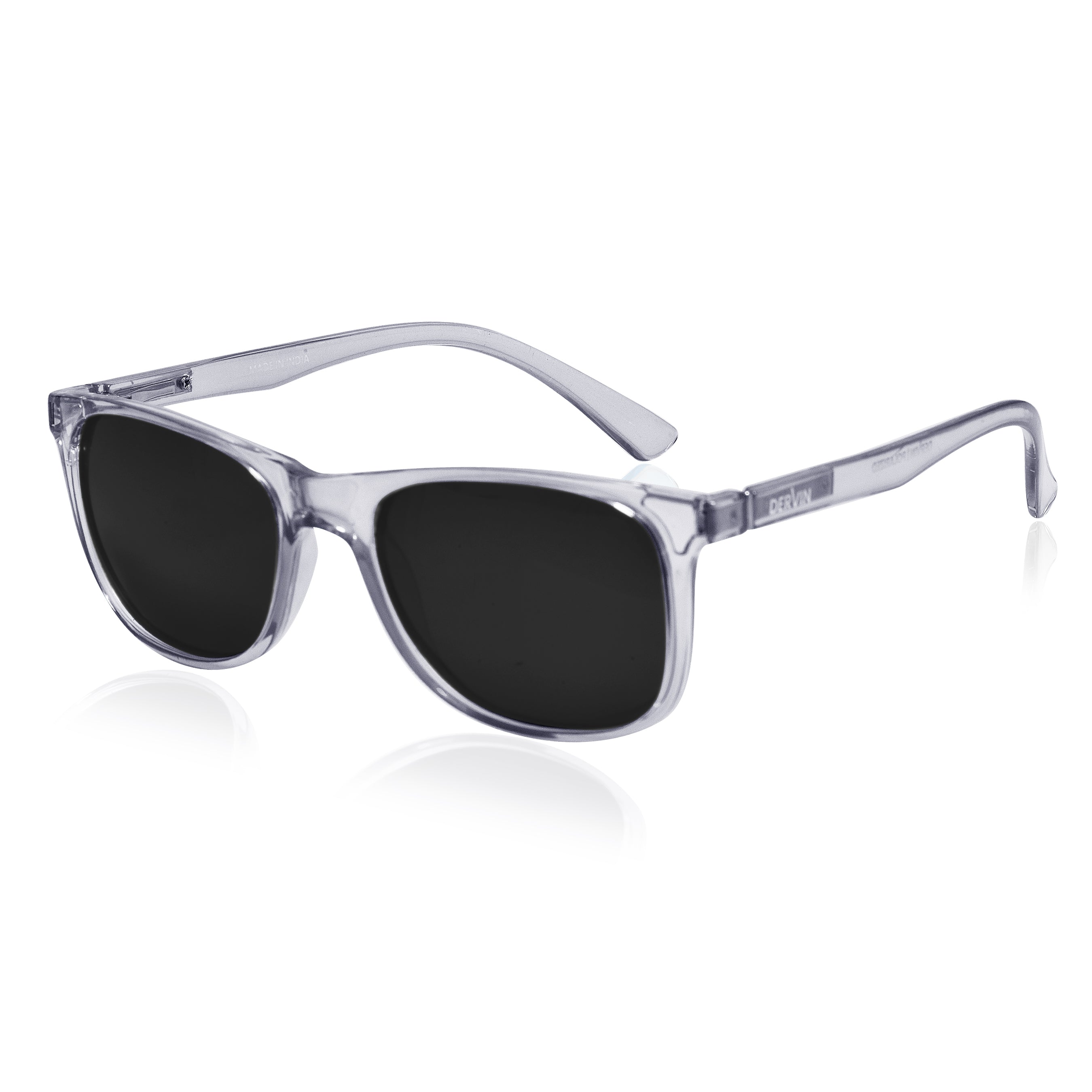 Dervin UV Protected Polarized Square Sunglasses for Men and Women