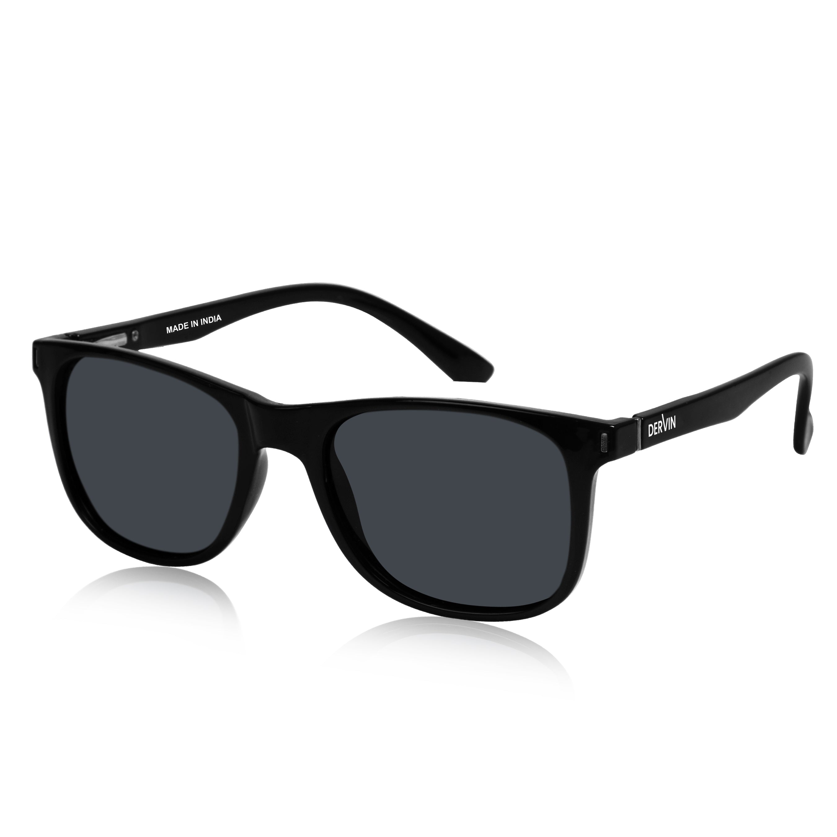Dervin UV Protected Polarized Square Sunglasses for Men and Women