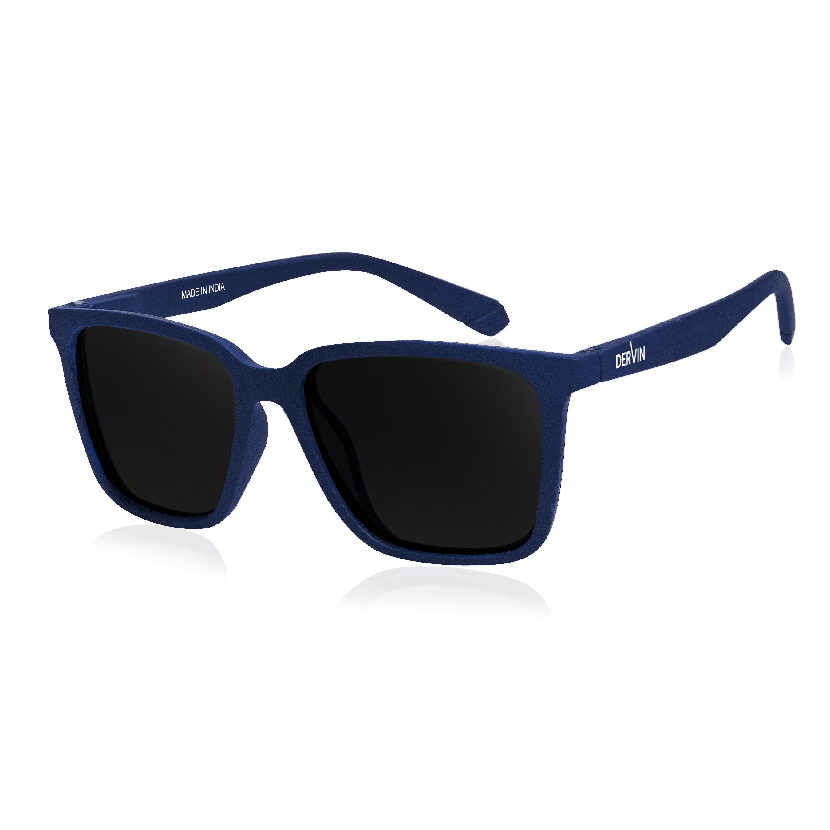 Dervin Square Polarized UV Protected Sunglasses for Men and Women