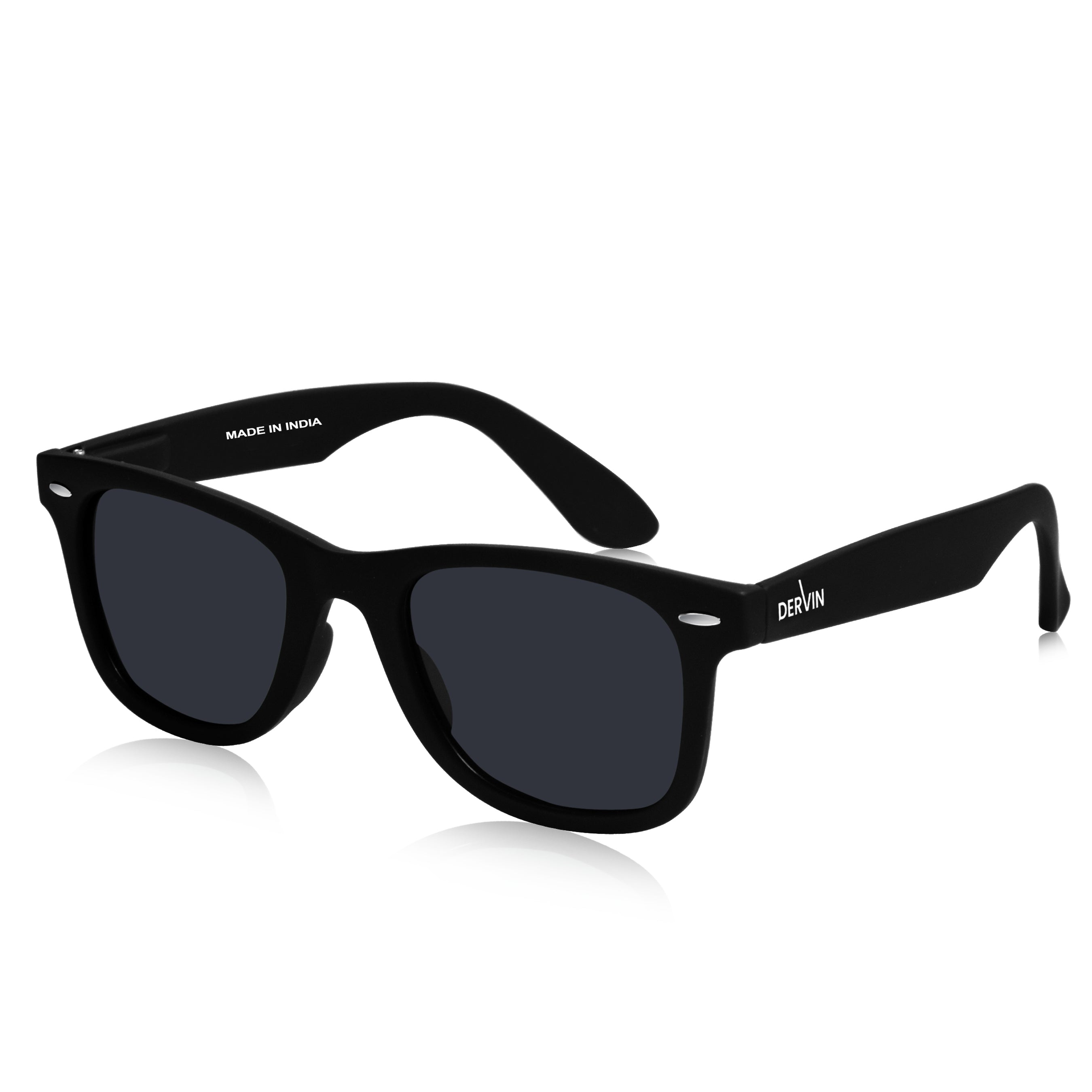 Dervin Square Polarized UV Protected Sunglasses for Men and Women