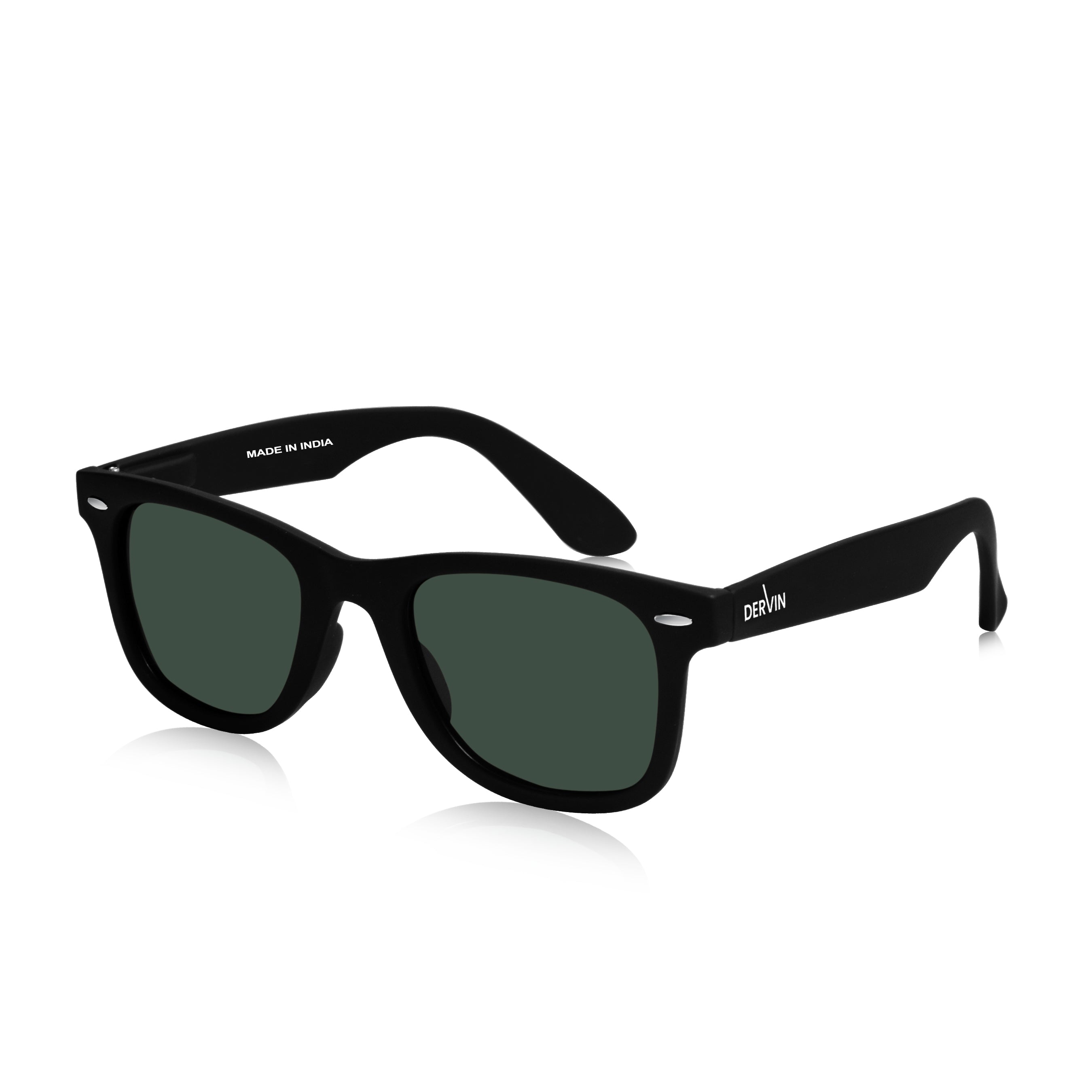 Dervin Square Polarized UV Protected Sunglasses for Men and Women