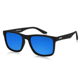 Dervin UV Protected Polarized Square Sunglasses for Men and Women