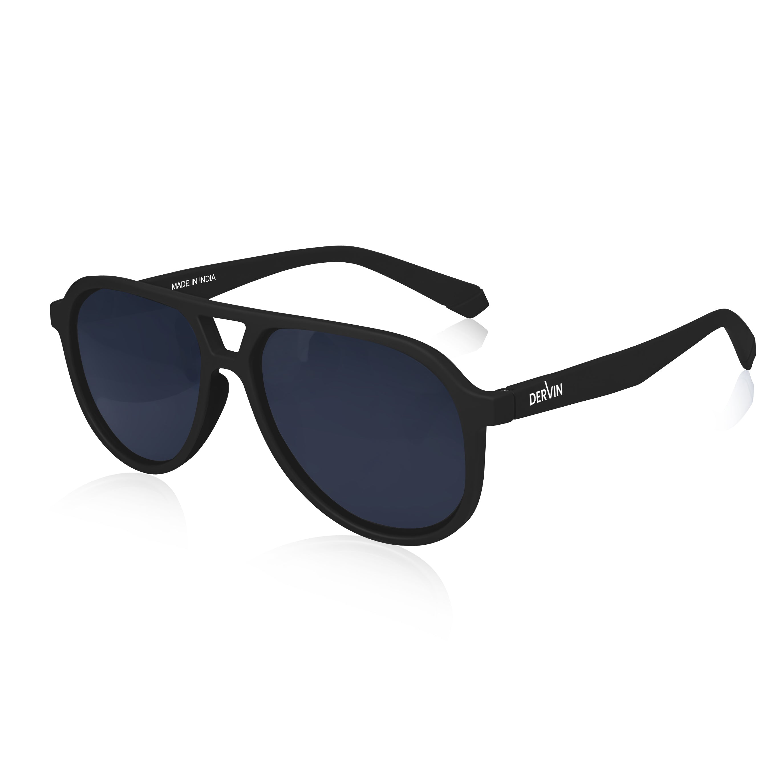 Dervin UV400 Protection Polarized Pilot Sunglasses for Men and Women