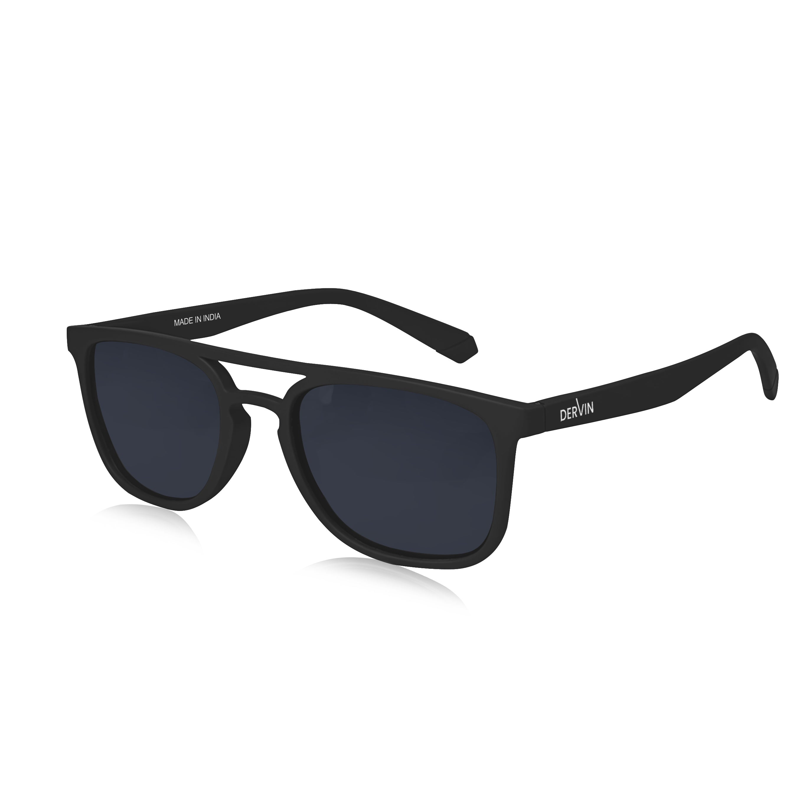 Dervin 100% UV Protected Full Rim Square Polarized Stylish Sunglasses For Men & Women