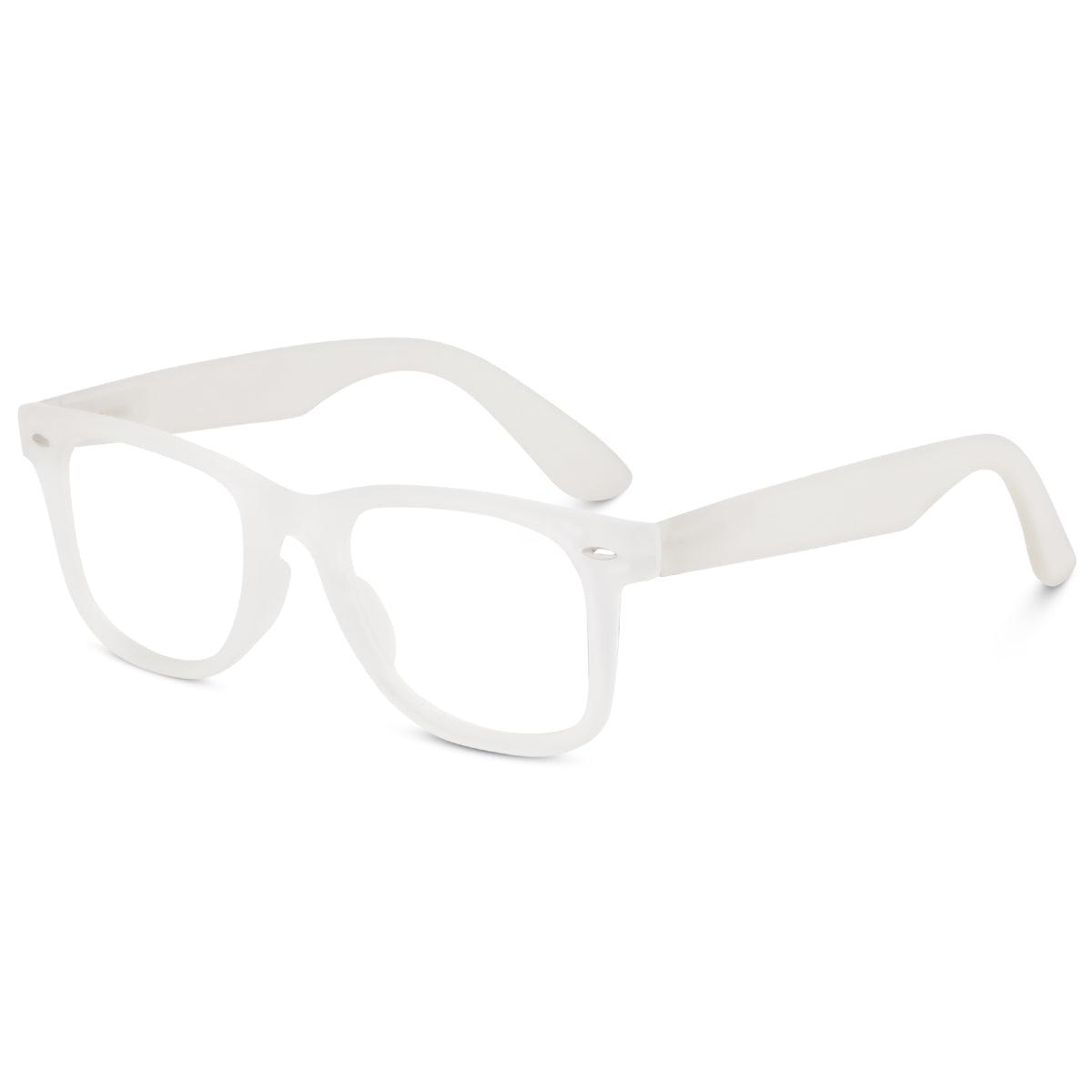 Dervin Clear Lens Square Sunglasses/Frames for Men and Women - Dervin