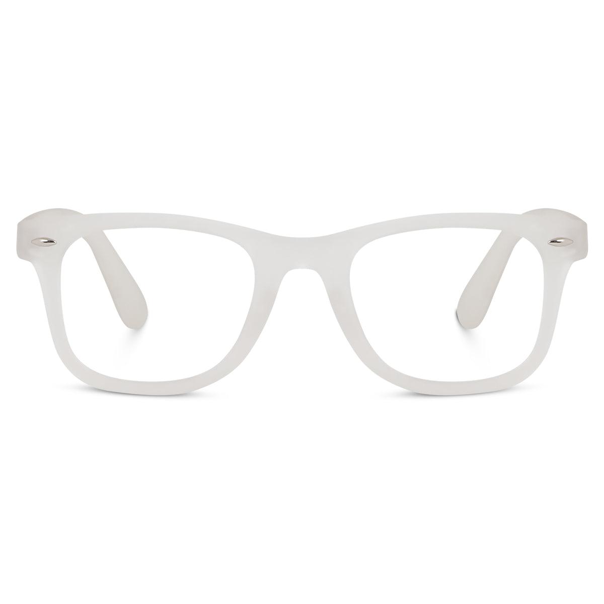 Dervin Clear Lens Square Sunglasses/Frames for Men and Women - Dervin