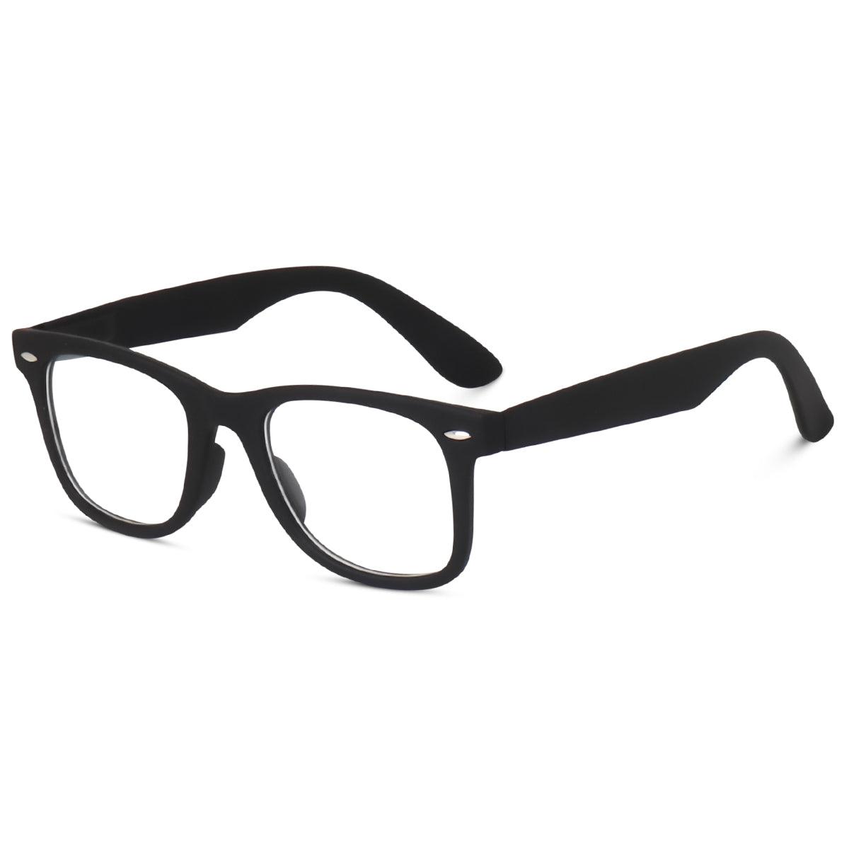 Dervin Clear Lens Square Sunglasses/Frames for Men and Women - Dervin